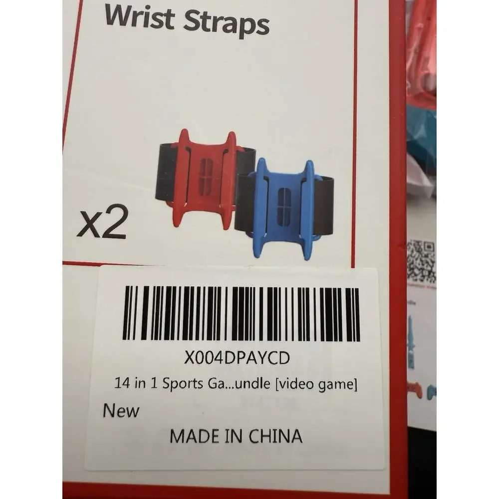 14 in 1 Sports Accessories Kit for Nintendo Switch/OLED Sports Games Bundle Kit
